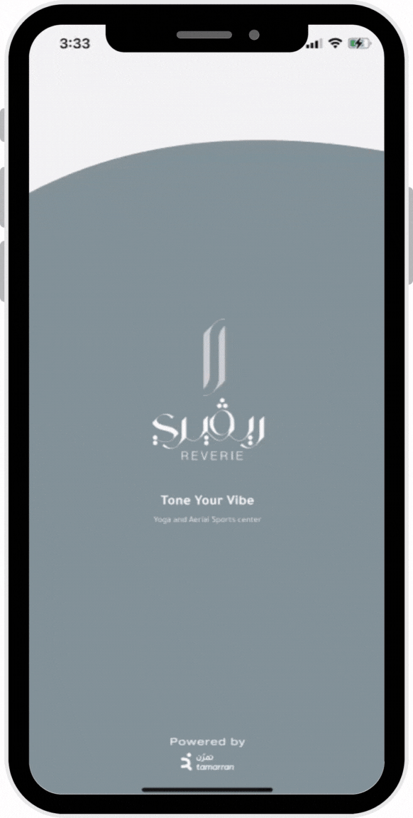 Customized yoga studio management app