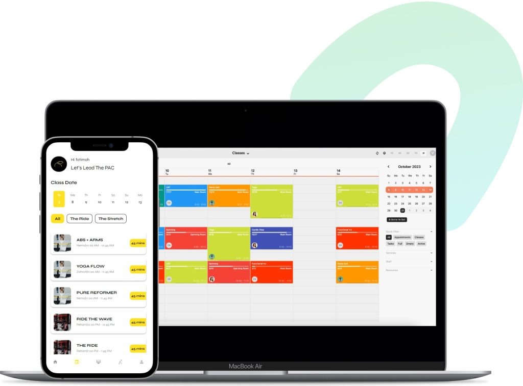 All-in-one fitness clubs management system