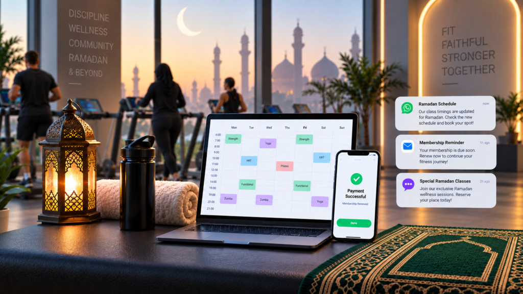 Ramadan-Ready Gym & Studio Operations: Scheduling, Payments & Member Communications