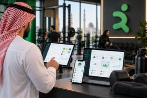 Arabic gym management software.